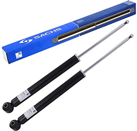 SACHS 2x Gasdruck Stoßdämpfer hinten Kompatibel mit FIAT GRANDE PUNTO (199_), PUNTO (199_), PUNTO EVO (199_), PUNTO EVO Kasten/Schrägheck (199_), Kasten/Schrägheck (199_), OPEL CORSA D (S07)