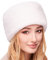 Futrzane Modern Kosakenmütze - Fellmütze Damen - Winter Russische Mütze Pelz (M, Weiß Modern)