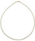 Halsreif - Omega 3,0 mm - Silber 925/000, vergoldet -,