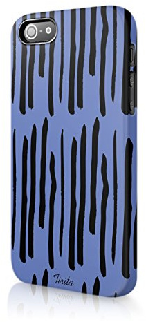 Tirita Hard Phone Case Cover Compatible with iPhone 12 Mini Geometric Shapes Wavy Stripes