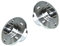 ATEC Germany 2x Radnabe vorne Radlagersatz mit ABS-Sensor