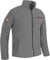 ACE Giacca in pile - giacca calda da uomo per l'outdoor - giacca da uomo senza cappuccio - zip e tre tasche - Grigio - XXL