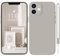 HGH für iPhone 12 Hülle Liquid Silikon, Handyhülle für iPhone 12 Case Rundumschutz mit Weichem Microfiber-Innenfutter Stoßfeste Kratzfest Schutzhülle für iPhone 12 6.1 Titan Grau