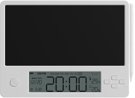 Maizoon Elektronischer Kalender mit LCD-Großschreibtablett, Lademodell, Digitaluhr, Datumsanzeige, multifunktionales Wordpad, ideal für Studenten, Zuhause, Büro, Arbeit
