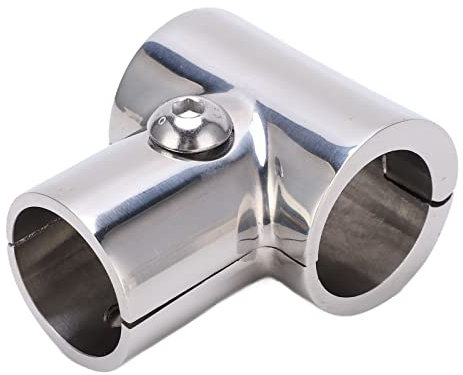 1 Zoll/25, 4 Mm ID T-T-Rohrverbinder, 90°-Scharnier, Edelstahl, Hochglanzpoliert, Marine-Hardware für Schiffe, Yachten