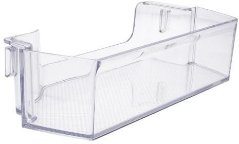 easyPART passend für Haier 49055011 Türfach links für Kühlteil 0060229765A | in KühlGefrierKombination, Kühlbereich, Ablagefach, SideBySide, Flaschenabsteller, Kompatibel mit Candy, Hoover, Rosieres
