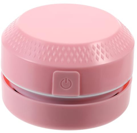 HEMOTON Aspirateur de Table Portable Mini, Plastique Rose, Multifonction