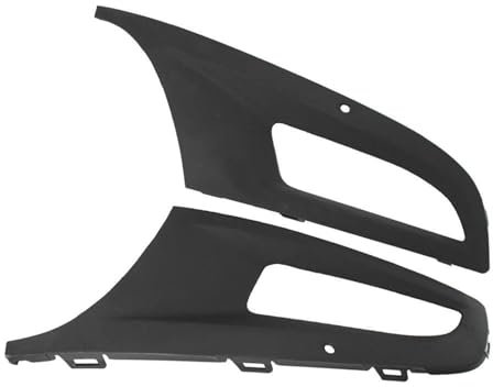 LAVAMI nebelscheinwerfer gitter Kompatibel Mit VW Für Polo 6R MK5 2009–2015 Auto Links Rechts Vorne Stoßstange Untere Nebel Lampe Kühlergrill Nebel Licht Trim Abdeckung 6R0853665D9B9 6R0853666D
