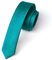 Enlision Krawatte Blaugrün Schmal Seide Krawatten für Herren Einfarbig Schlips Petrol Grün Hochzeit Party Krawatte 4cm Formelle Elegante Business