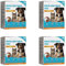 Zahnpflege Finger-Pads für Hund Katze Zahnsteinentfernung, 50er Set Hunde Zahnreinigungstücher, Dental Care Zahnpflege, Fingerpads, Dog Teeth Cleaning Wipes (50pads,4PCS)
