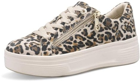 Tamaris Damen 8-83726-44 Sneaker, Leopard, 42 EU