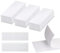 Rusoz Klettband Selbstklebend Extra Stark Weiß, 24 Paare Doppelseitiges Klettverschluss Selbstklebend 3cm x 10cm Foto Klebepads Doppelseitig für Wände,Boden,Tür,Kunststoffe