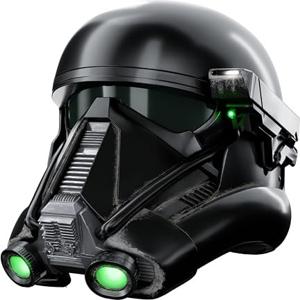 Star Wars The Black Series Imperial Death Trooper Premium Electronic Helmet, Adult Role-play Item
