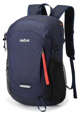 HALOVIE Wanderrucksack 20L, Wanderrucksack Klein Rucksack mit Rückenbelüftung, Tagesrucksäcke Kleiner Wanderrucksack Damen Herren