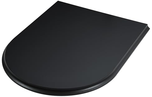 Adam Double Sided Curved Stove Hearth in Black