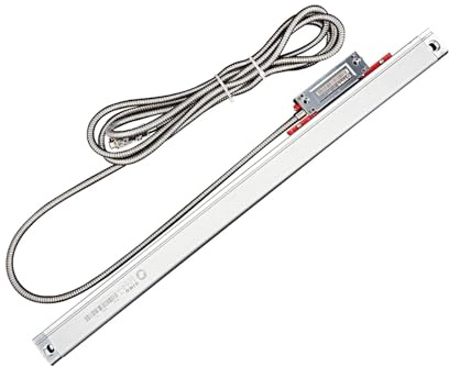 RS422 KA300 Linearmaßstäbe, 0,005 mm, 5 Mikron, 5 V, optische Messlatte, Verfahrweg 170, 220, 320, 370 mm, for Drehmaschinen mit 70 mm bis 420 mm Durchmesser(420mm-5U-RS422)