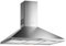 Teka DBB 70 - Campana Piramidal de Pared 70 cm, Mandos Pulsantes, Campana Extractora con Tres velocidades, Iluminación LED, Motor de Doble Turbina, Color Negro