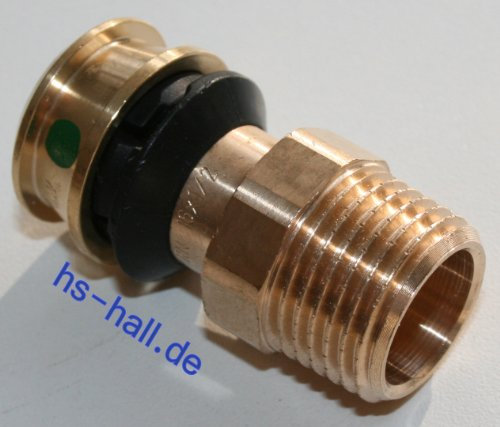 Viega Raxofix Übergangsnippel 16 x 1/2 Übergangsstück Pressfitting