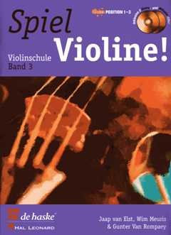 Verlag Hal Leonard MGB Spiel Violine 3 - arrangiert für Violine - mit 2 CD´s [Noten/Sheetmusic] Komponist: Elst Jaap Van + Meuris Wim + Rompaey Gunter Van