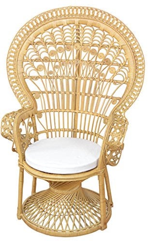 moebel direkt online Rattansessel Pfauentrohn beige