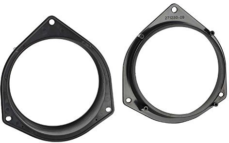 Carmedio – Anneaux 130 mm Adaptateur de Haut-Parleur de Haut-Parleur Opel Astra, Corsa, Vectra, Omega, Zafira