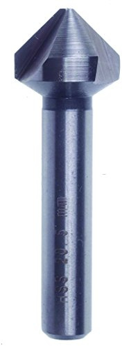 DART CS3250 90 Degree 3 Fluted Countersink Bit, 0 V, Grey, 25 mm