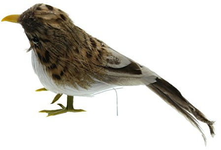 Sharplace Deko Vogel Figur Kunstvogel aus Künstlichem Feder und Dekofigur Deko, 1