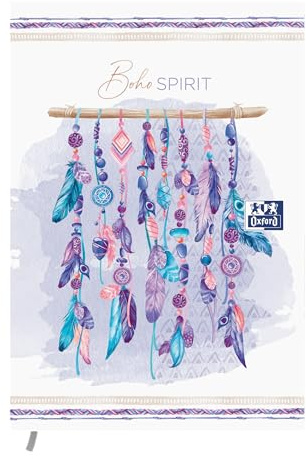 Oxford Schülerkalender Boho Chic 2020 – 2021 Format 12 x 18 cm Tageskalender 352 Seiten Einband Motiv Zebra