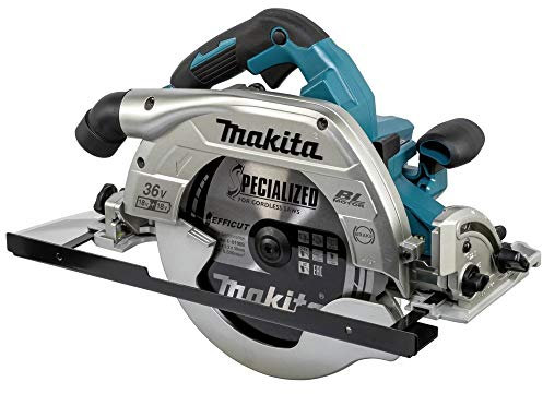 Scie circulaire 36V LXT Ø235 mm (Solo) en coffret avec module AWS - MAKITA DHS900ZKU