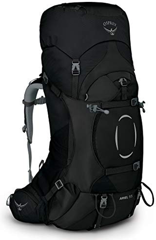 Osprey Ariel 55 Trekkingrucksack für Frauen Black - XS/S