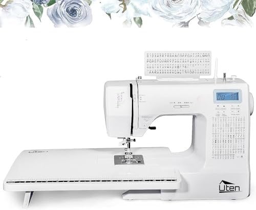 Uten Macchina da Cucire Overlock 200 Pedale Macchina per Cucire Professionale, Con versione estesa