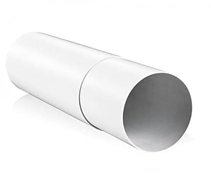 FANTRONIX 100mm Round Telescopic Wall Extension Sleeve Nested Pipes Exhaust & Supply Air Extractor Fan Ventilation 4 inch Round Duct Extendable Vent Tube