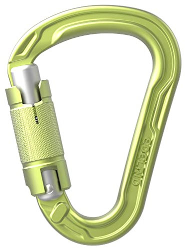 EDELRID Unisex – Erwachsene HMS Strike Twist Carabiner, Oasis, one Size