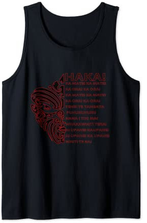 Maori shirt Haka Aotearoa kia ora Neuseeland Rugby Tattoos Tank Top