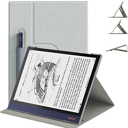 E NET-CASE Skin Touch Feeling Slim Case für BOOX Note Air 2 Tablet 10,3 Zoll (2021), leichtes Smart Cover für BOOX Note Air 2 (grau)