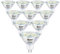 DiCUNO 5W GU5.3 LED Lampe, MR16 LED Spot dimmbar, Kaltweiß 6000K, 500LM, Ersatz für 50W Halogenstrahler, 120° Abstrahlwinkel, CRI85 Reflektorlampe, Einbaustrahler, 10er Set