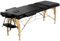 Yaheetech Table de Massage Pliable Lit de Massage 3 Zones Professionnelle Portable Charge 250 kg Hauteur réglable 213 x 80 cm en Bois de hêtre Noir