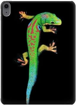 Green Madagascan Gecko Tablet Hülle Schutzhülle Taschen für iPad Air 11 (2025,2022,2020, 4th, 5th), iPad Pro 11 (2022, 6th)