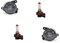 Johns, Nebel Scheinwerfer Nebel Lampe passend für VW Golf V 1K 5M 03-04 Set L R mit H11