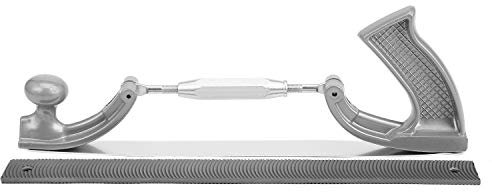 DSXH Lime à polir pour carrosserie de voiture - Cadre réglable - Dents incurvées - En acier - Taille M