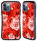 Head Case Designs Rose Boccioli Glamour Cover Ibrida Compatibile con Apple iPhone 12 / iPhone 12 PRO