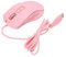 TOPINCN Souris Filaire, Capteur Optique Plug and Play pour Souris de Jeu pour Bureau (Rose)