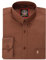 Mens Long Sleeve Shirt Oxford Button Down,Authentic Oxford Crease Free Fabric,16 Plain Colors and Matching Striped Designs.Casual or Smart Work Attire (Plain Mocha Brown, XL)