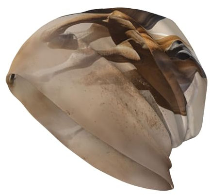 Dwrepo Beanie-Mütze mit drei laufenden Pferden, warme Winter-Strickmütze, lässig, modische Beanie-Mütze für Damen und Herren, Schwarz, Einheitsgröße, Schwarz, Einheitsgröße