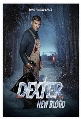 Baydog Dexter – Film-Show-Poster, Leinwand-Poster, Schlafzimmer-Dekor, Sportlandschaft, Büro, Raumdekoration, Geschenk, ungerahmt, 30 x 45 cm