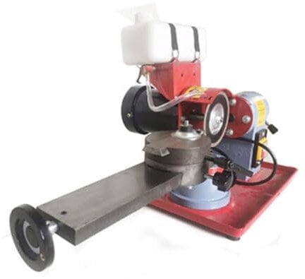 Affilatrice per sega ad acqua, 250 W, 220 V, 2850 giri/min, con ruota, diametro di lavoro 80-700 mm