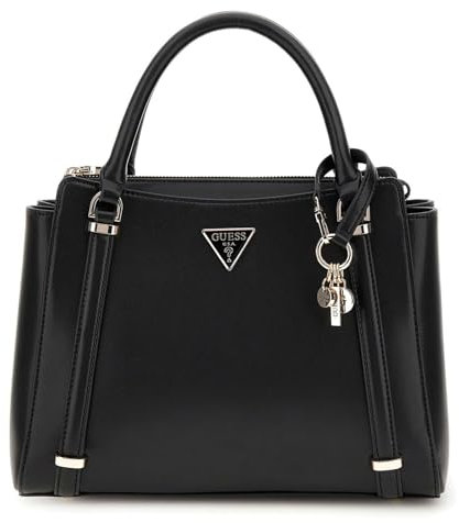 GUESS HWVG9493060BLA DARYNA 2 COMP SATCHEL Donna BLACK Taglia Unica