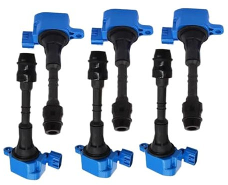 Zündeinheit Zündspule Zündungen 6 STÜCKE 22448-8J111 22448-8J11C Zündspule Für Infiniti I30 I35 QX4 Für Murano Für Pathfinder Für ELGRAND 3,5 Für TEANA 2,3 Für ELGRAND 2,5