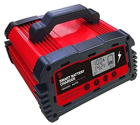 Chargeur Batterie Voitures 20A complètement la Batterie Chargeur Intelligent mainteneur 12V 24V Moto Auto Batterie Alimentation