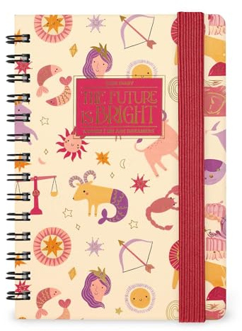 Legami - Wochenplaner Small 2026, Zodiac, 12 Monate, klein, Verschluss mit Gummiband, Tagebuch von Januar 2026 bis Dezember 2026, aus FSC-zertifiziertem Papier, 8,5 x 13 cm